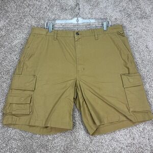 Orvis Mens Cargo Shorts Size 40 Khaki Outdoor Relaxed‎ Casual Everyday